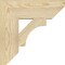 Ekena Millwork Westlake Slat Rough Sawn Bracket, Douglas Fir, 4"W x 14"D x 14"H BKT04X14X14WTL06RDF - alternate 4